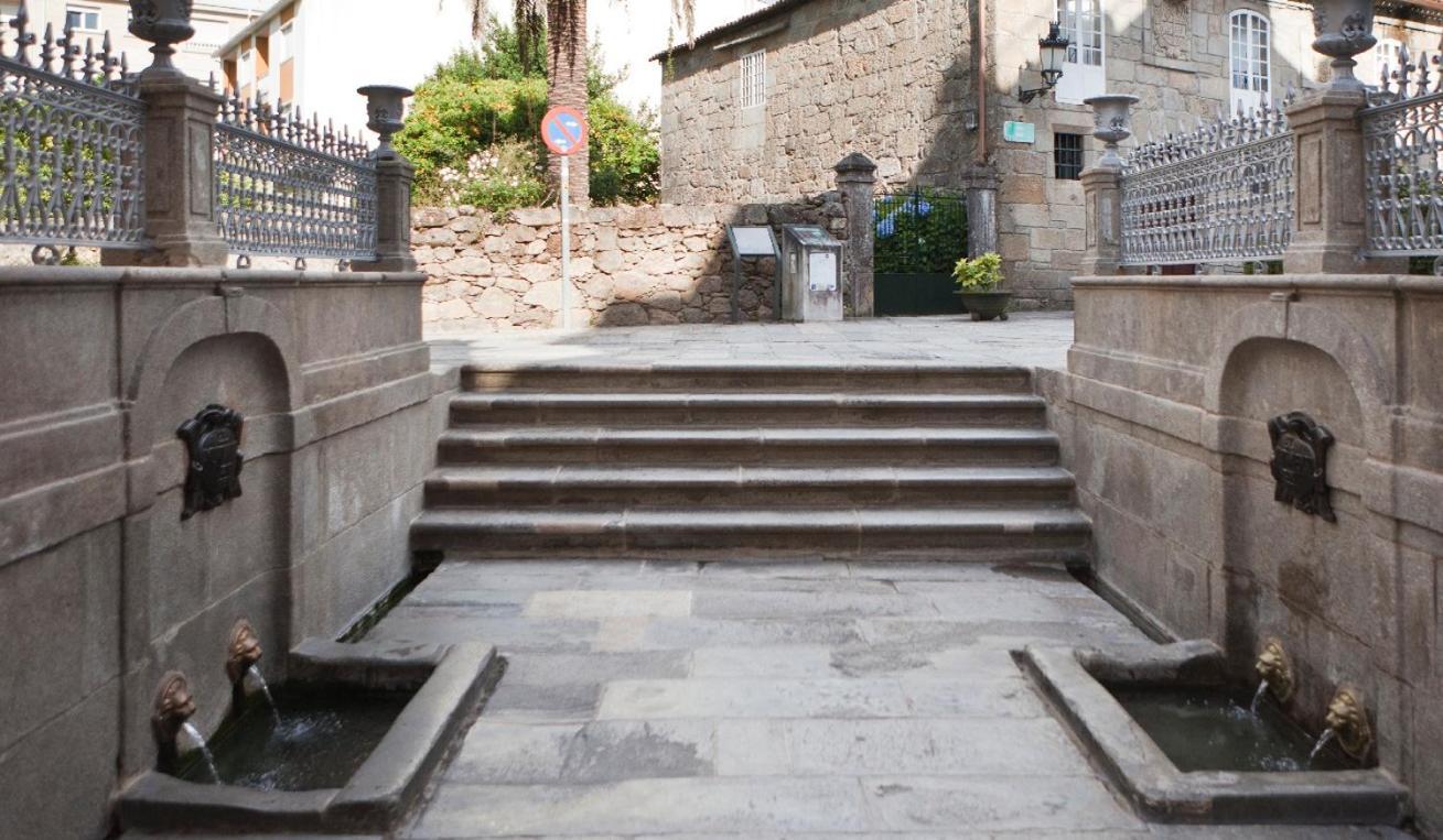 Alojamiento Ponte Romana Apartment Caldas De Reis Exterior foto